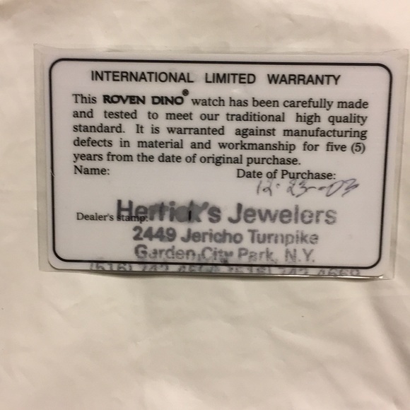 Riven Dino Swiss Watch - Picture 3 of 7